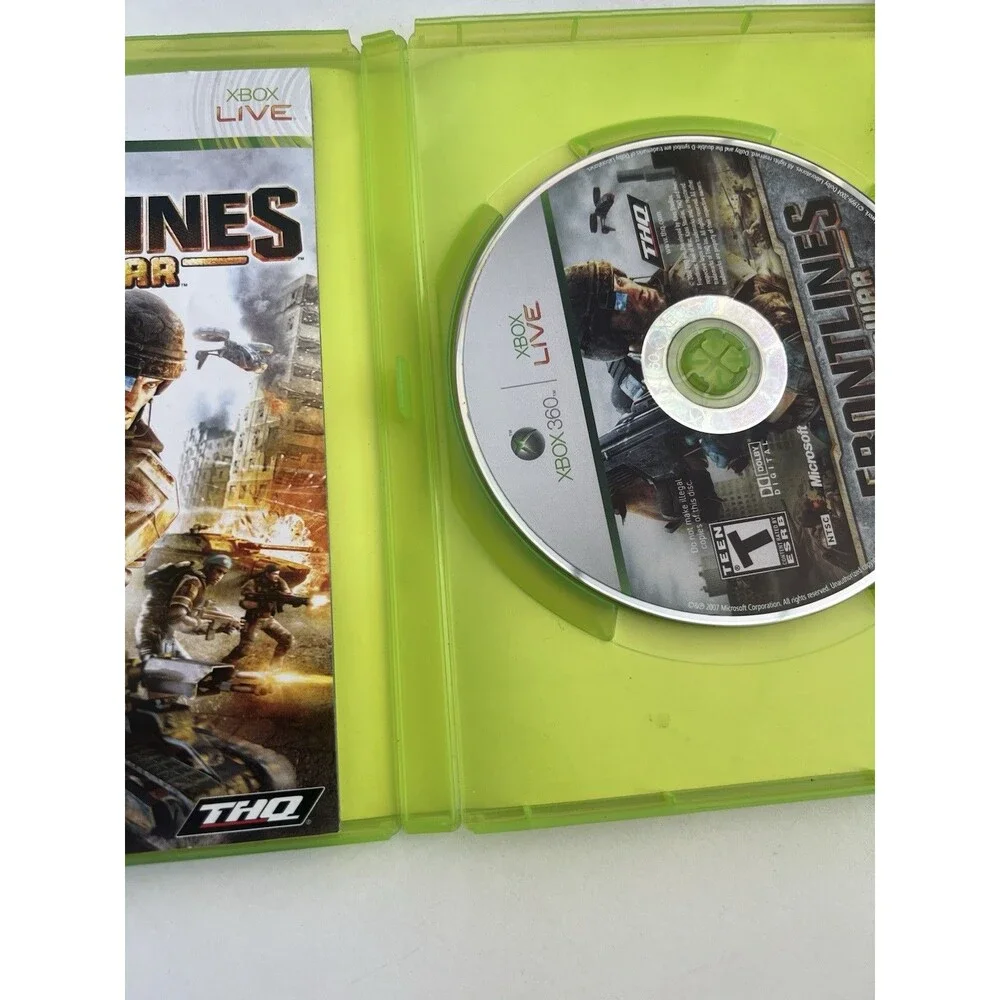 Frontlines Fuel of War - Microsoft Xbox 360 CIB tested working